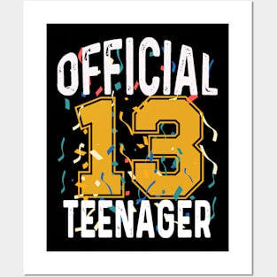 Coolest Gifts For 13 Year Old Boy Girl Official Teenager Posters and Art